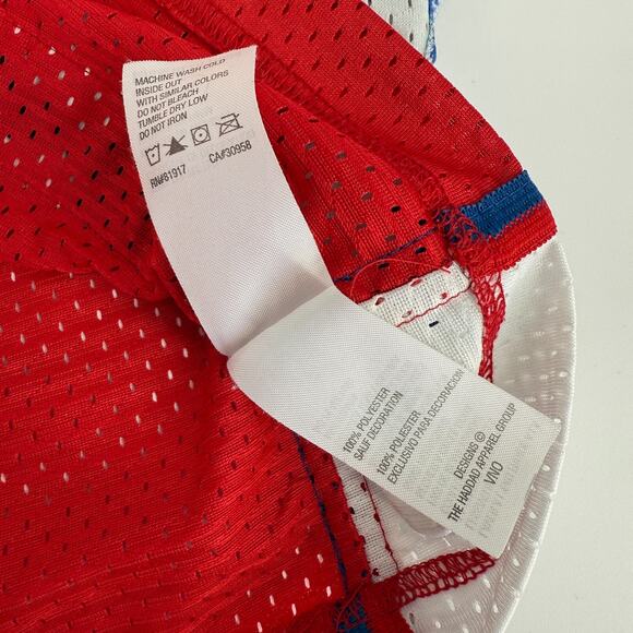 Vintage Nike Boys M Jersey 76ers Allen Iverson Philadelphia Rewind 77 90s Plus 2 - Picture 8 of 15